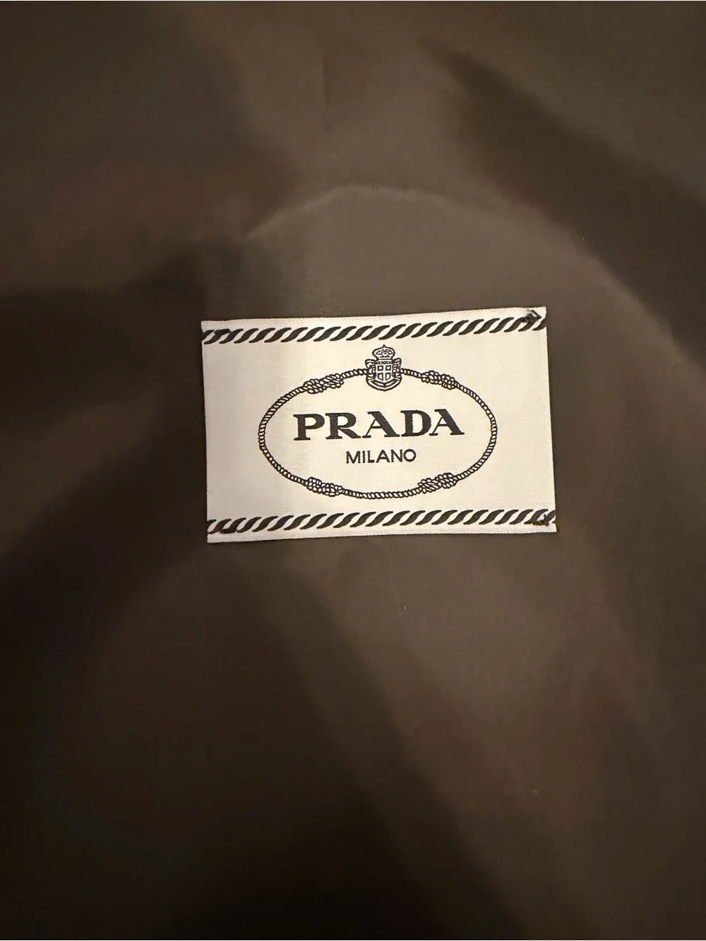 Prada black garment